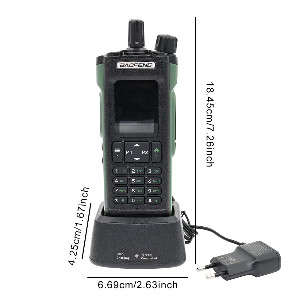 UV-32 جهاز اتصال لاسلكي رقمي محمول 136-147 & 400-520 ميجا هرتز نظام تحديد المواقع للهواة اتجاهين راديو USB-C منفذ شحن راديو الطيران