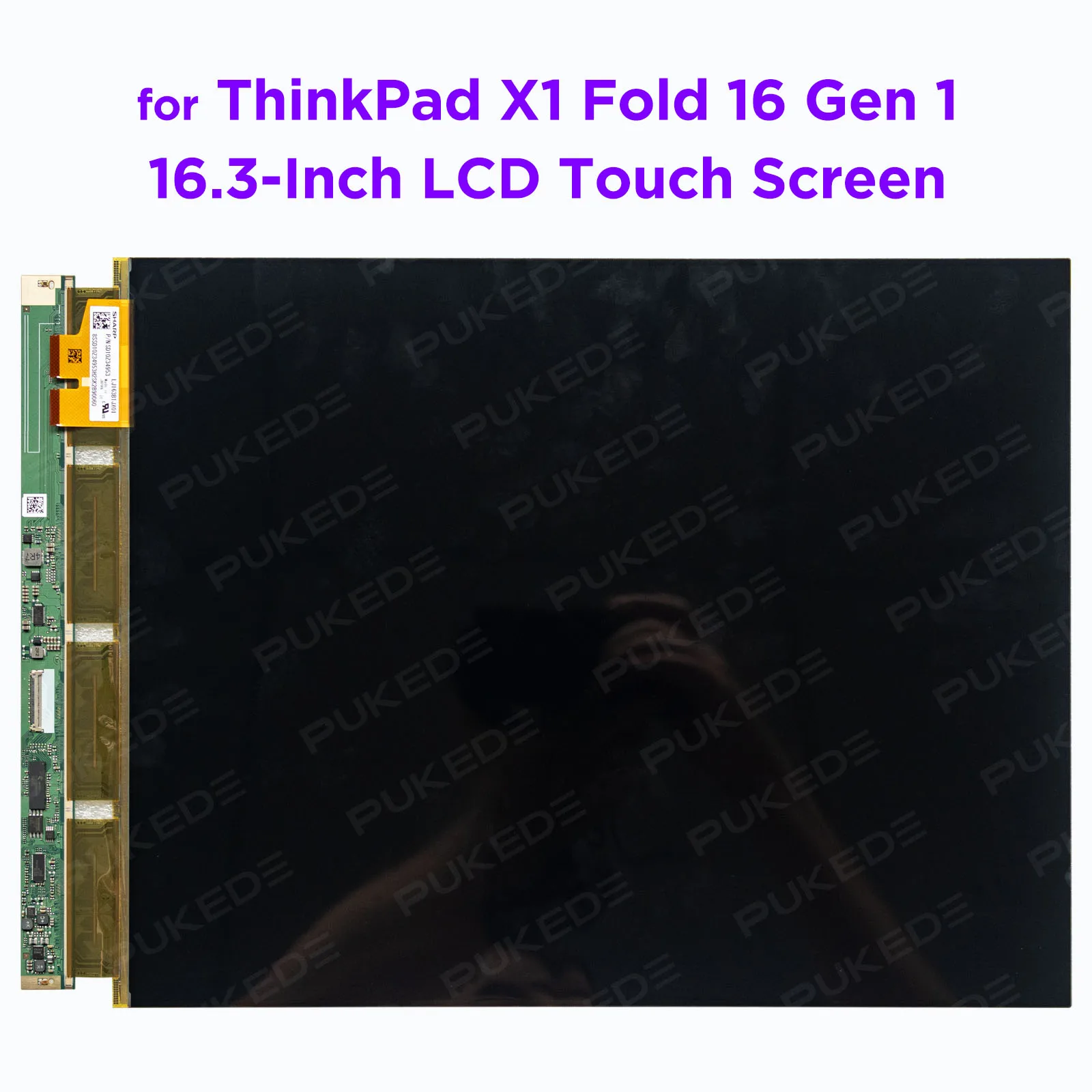 

Для ThinkPad X1 Fold 16 Gen1, складной экран 16,3 дюйма, сенсорный OLED экран с разрешением 2560x2024, SDR, яркость 400 нит