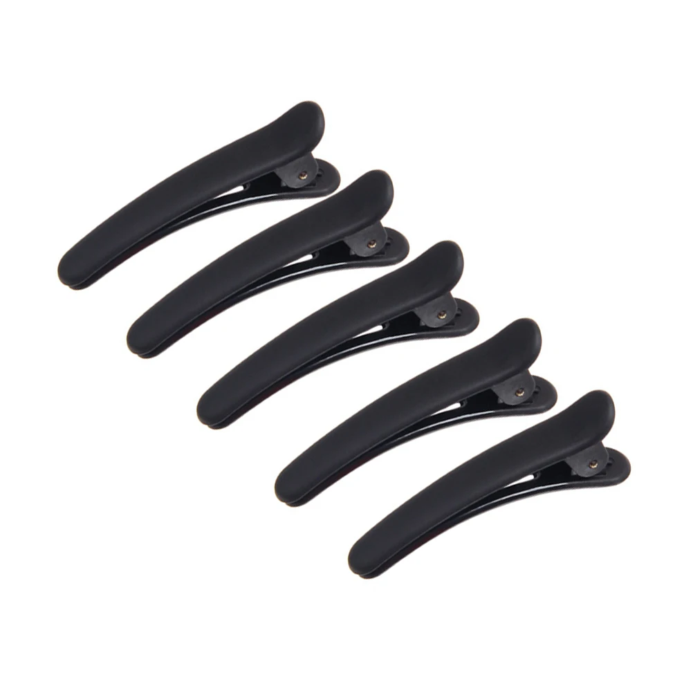 

12 Pcs Hairpins Women Barrettes Pins Black Glossy Styling Clips Hair Clip Headwear Hair Clamps For Salon Daily