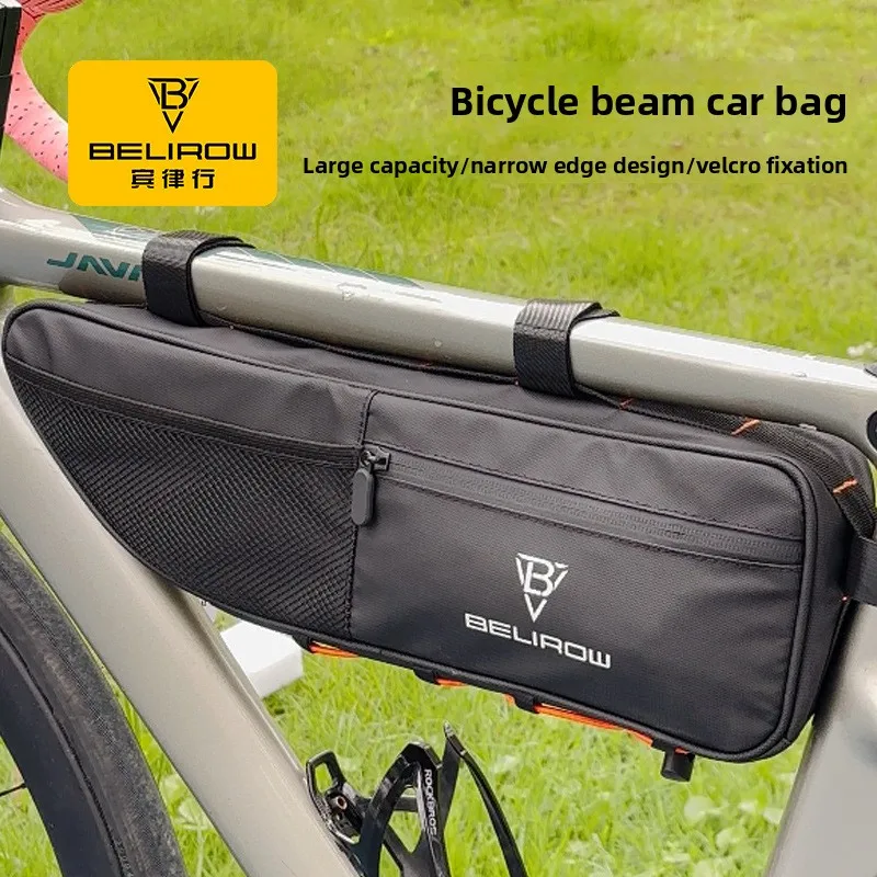 

3L Bike Handlebar Bag Small Bicycle Handle Bar Bag Handy Front Storage Pouch Pack Shoulder Strap Little Mountain Road Barrel