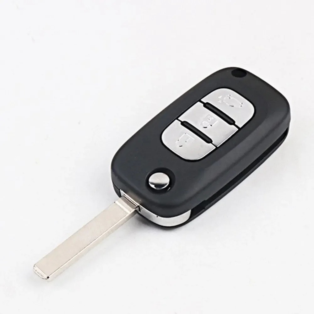 1pc 3 Button Remote Key 433Mhz 4A Chip for Mercedes Benz Smart Fortwo 453 Forfour 2015 2016 2017