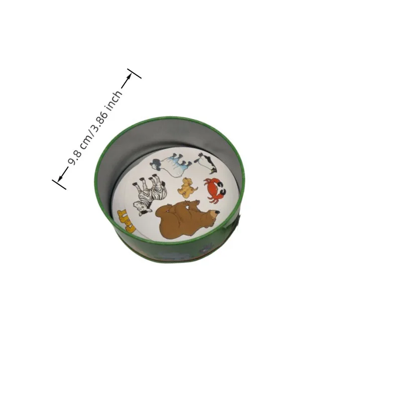 اختبار بقعة البصر الخاصة بك، ألعاب لوح البطاقات، صندوق حديد، ألعاب عائلية مضحكة للعطلات والتخييم والأصدقاء، هدايا عيد الميلاد والهالوين