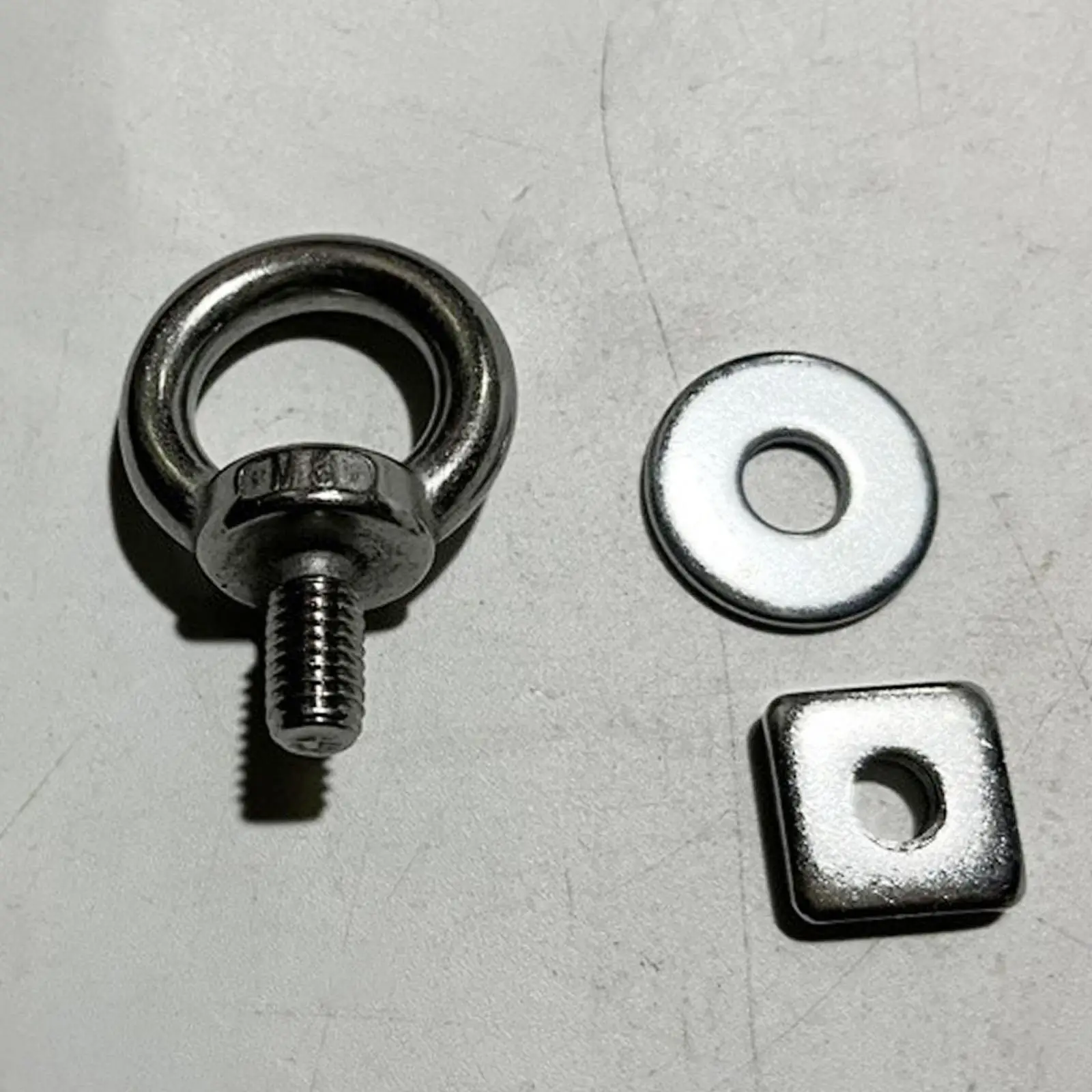 Heavy Duty Eye Bolt Stainless Steel Tie Down Rings Universal Roof Rack T Slot Expansion Set for Vehicle Luggage Holder