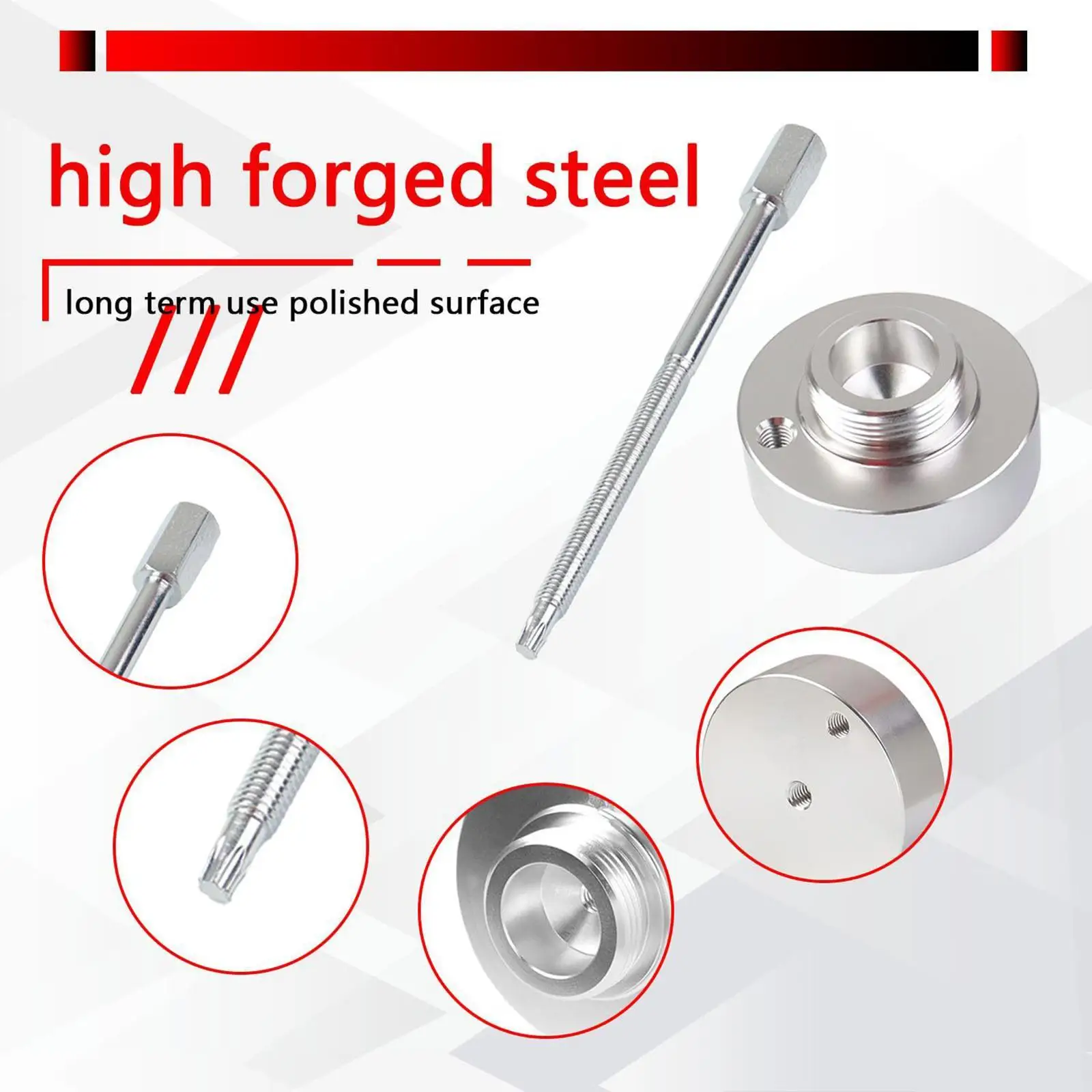 

Durable Belt Removal Clutch Tool for HD8 HD10 2016-2022 Drive Belt Replacement Maintenance Kit