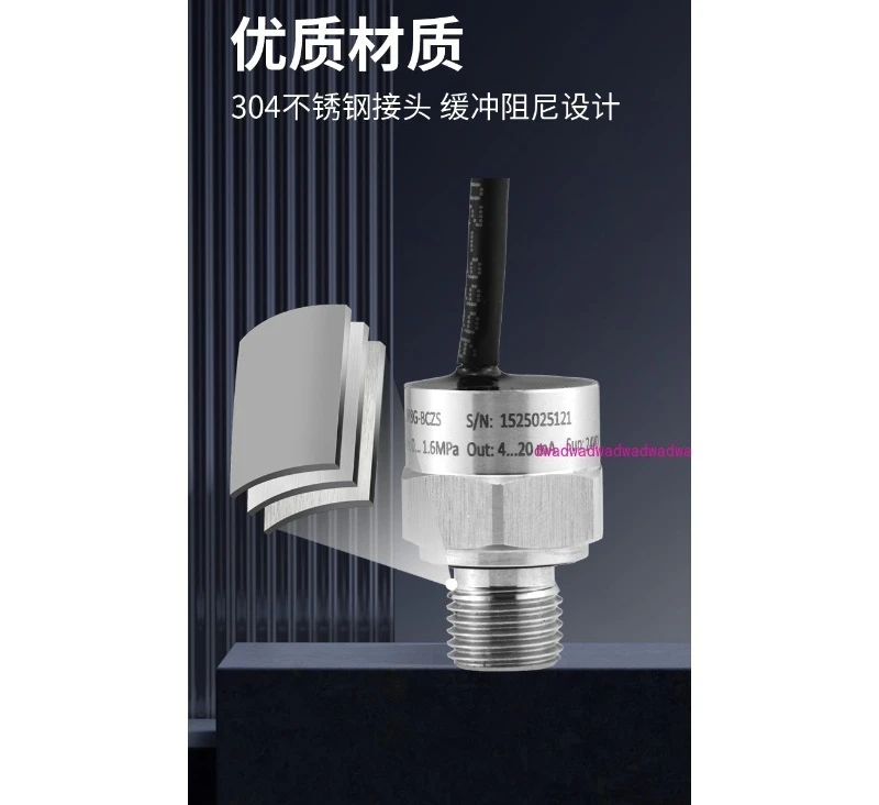 

BP8 water pump water pressure gas pressure sensor 4-20ma energy micro transmitter 0.5-45 V