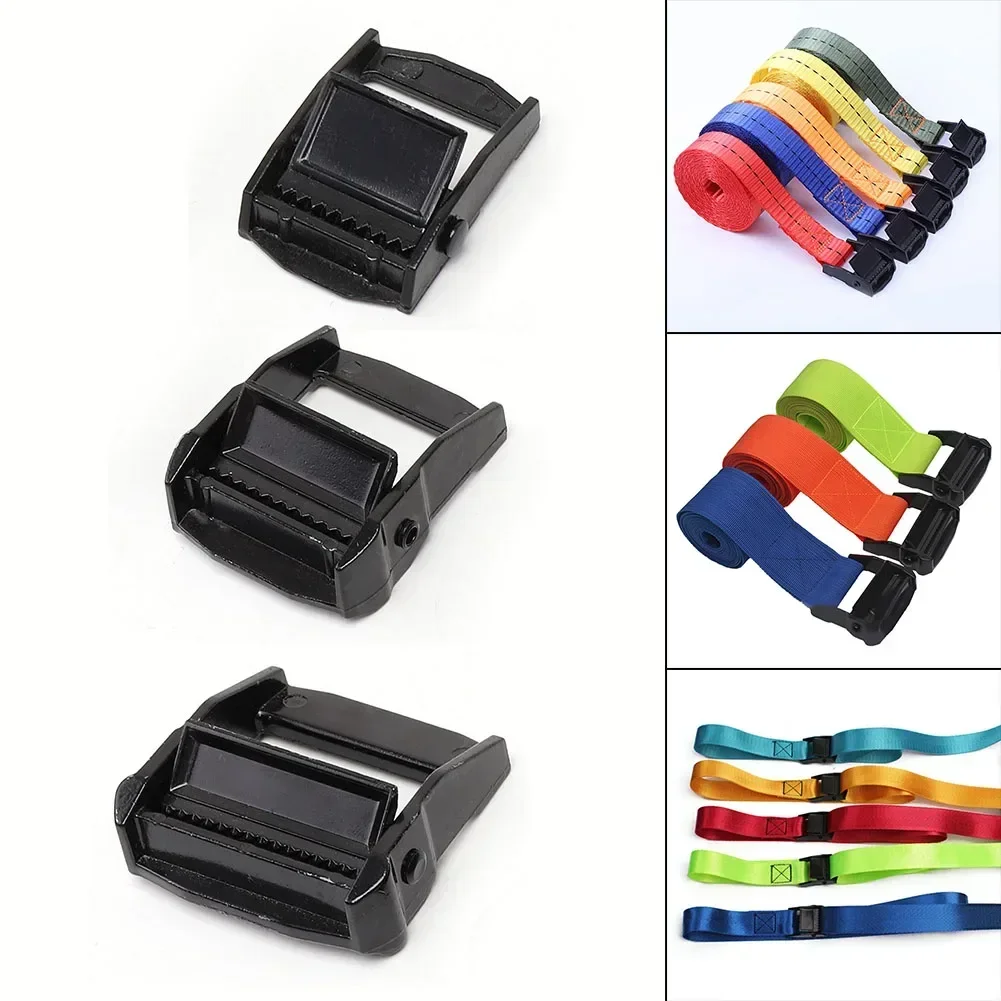 Heavy Duty Zinc Alloy Ratchet Buckle Tensor Fixo Ferramentas de Acampamento ao ar Livre Tie-down Cargas Strap Escalada
