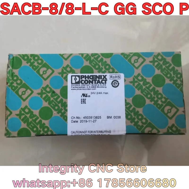 New SACB-8/8-L-C GG SCO P 1452903 PLC module Latest quotation in October 2026