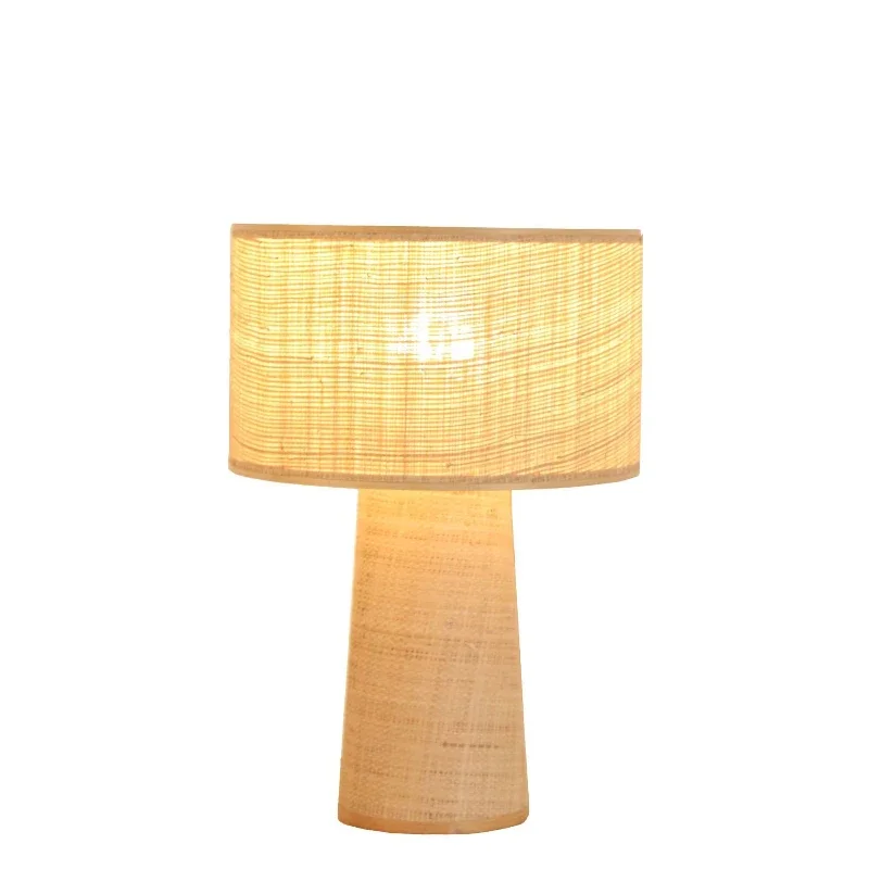 Lafite wabi wind living room bedroom sofa side art creative atmosphere desk lamp led