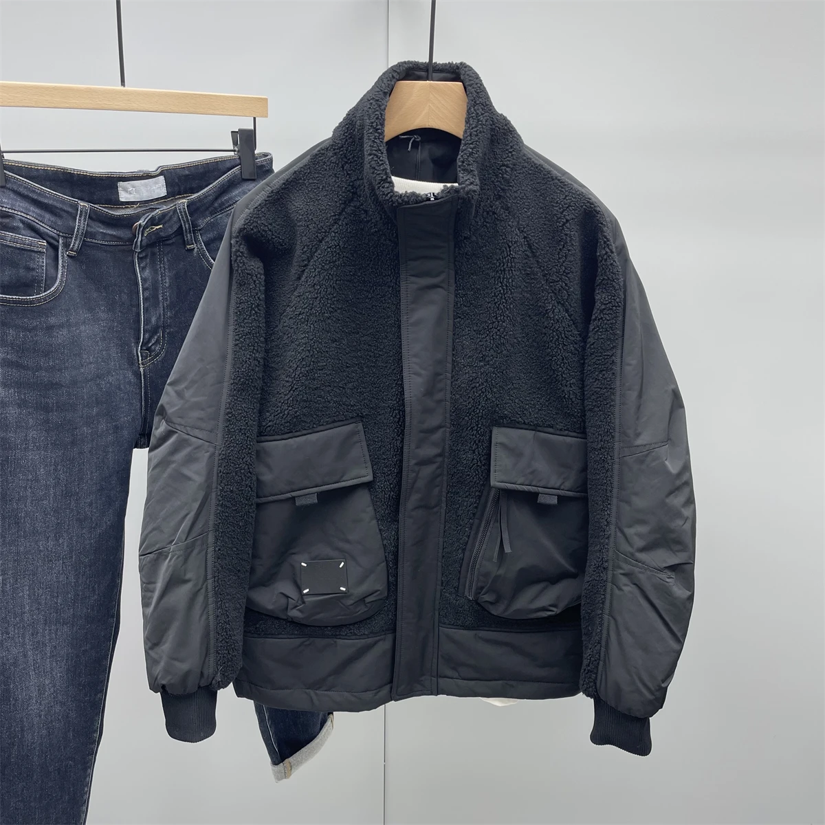 

Winter Jacket Mens Parkas Thicken Warm Coat Man Stand Collar Jackets Solid Parka Coat Men Women Fashion New Streetwear A74