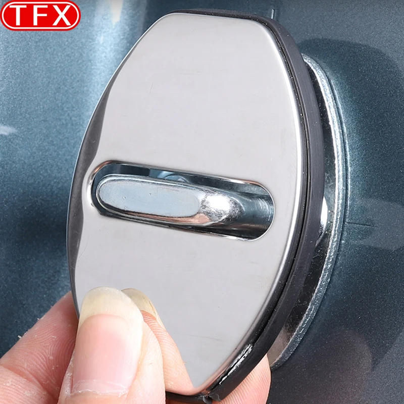 For JAECOO J8 2024 Car Styling Door Lock Protective Cover Door Stopper Decorations Stickers Auto Accessories 4pcs