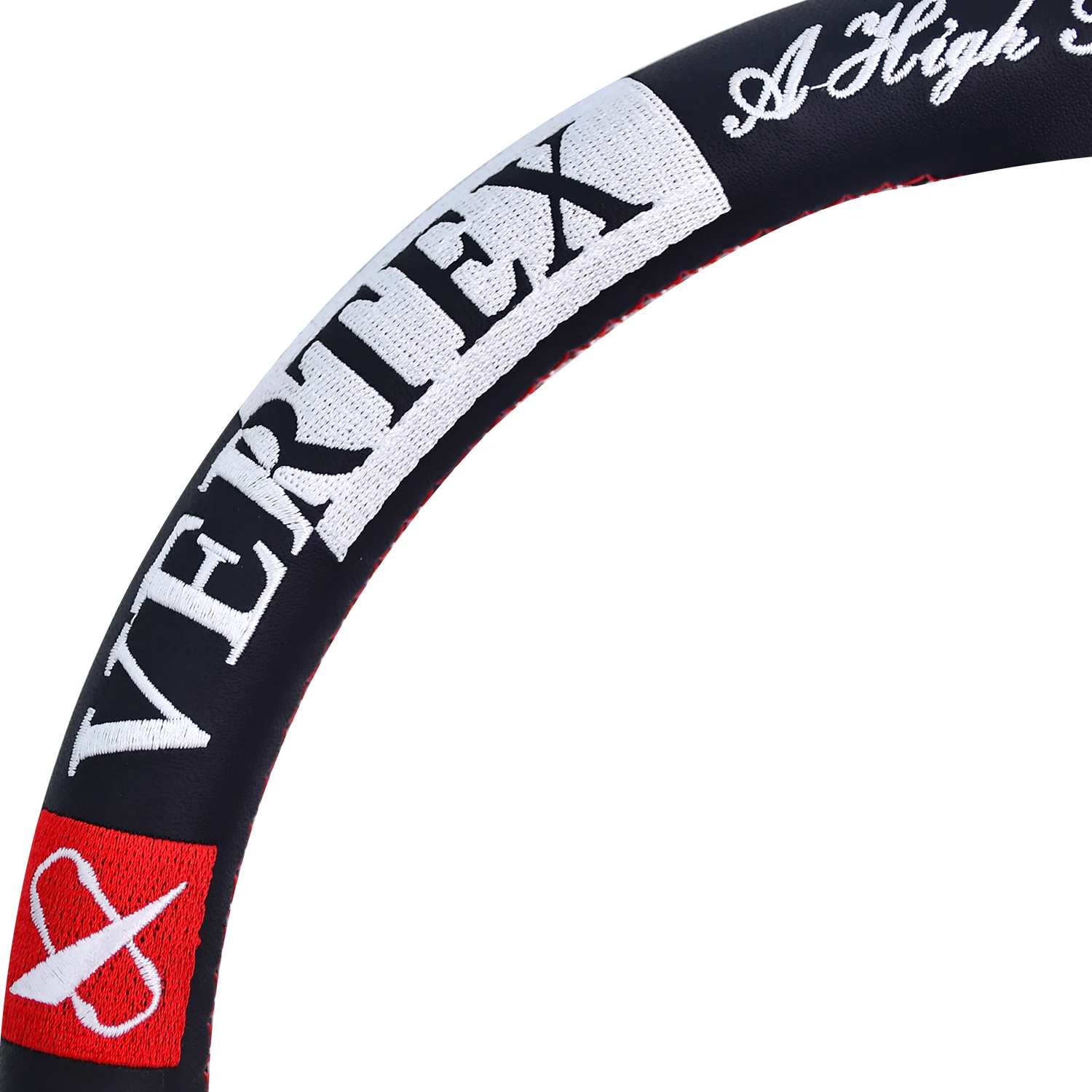Vertex Car Sport Drift Steering Wheel 320MM Leather Aluminum Alloy Universal Car Accessory Interior Parts Racing Steering Wheel view 5