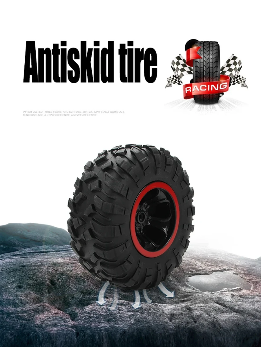 Oike 1:16 /1:12 All Terrain RC Car 30KM/H High Speed 4WD Electric Remote Control Buggy 4X4 Off-Road Truck Vehicle Model Toy Gift