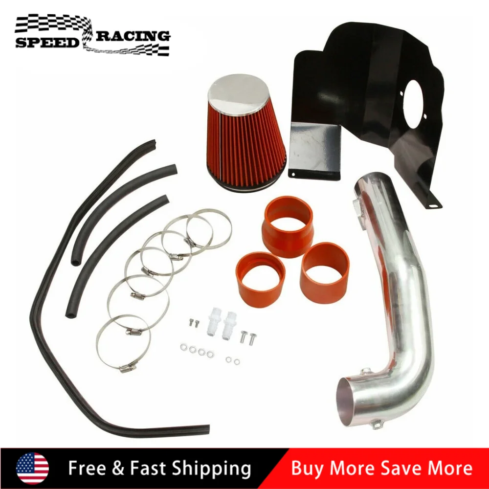 

Cold Air Intake Kit + Heat Shield For 2015-2020 Cadillac Escalade ESV 6.2L Chevrolet Suburban Tahoe 5.3L V8