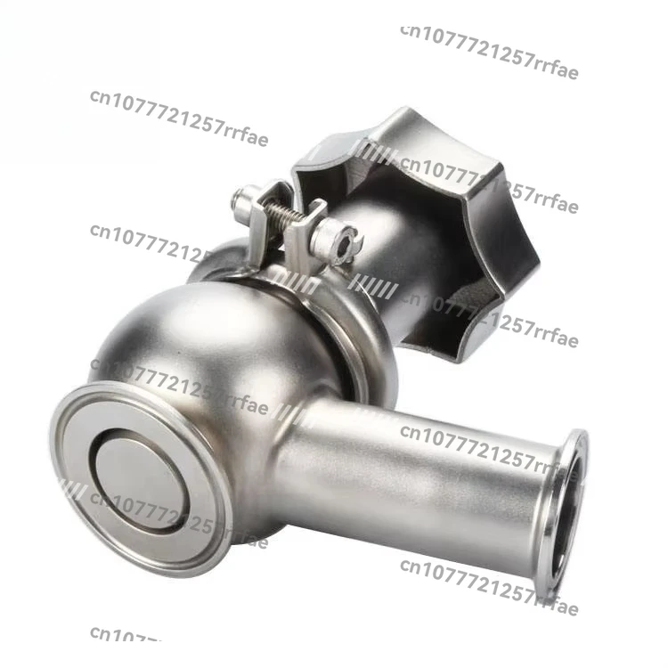 DN25~ DN50 Industrial Pressure Stainless Steel Stop Cut-off Clip Connection Cut-off Manual Sanitary Ball Control Valve