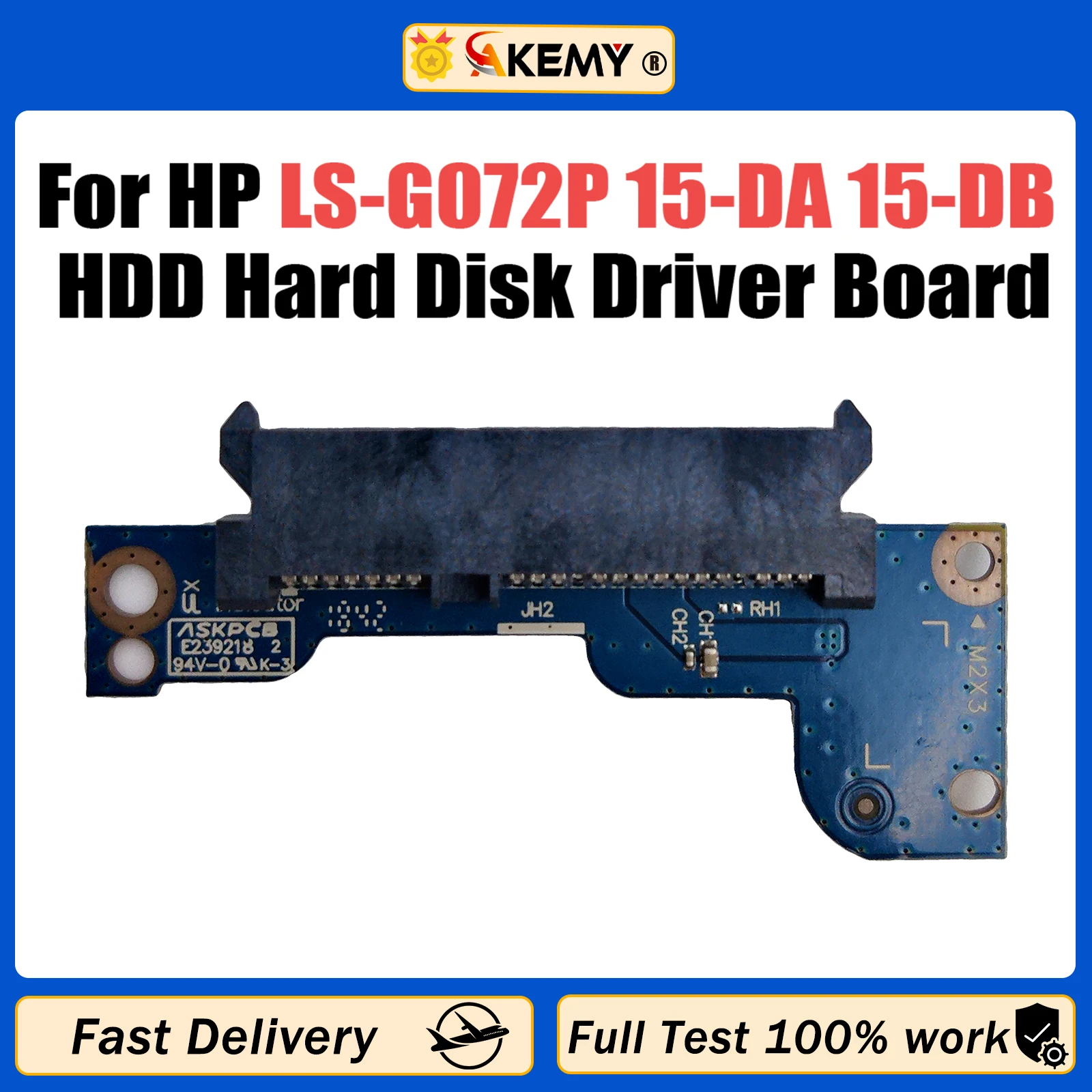 EPK52 LS-G072P NBX0002CB00 For HP 250 255 G7 15-DA 15-DB HDD Hard Disk Driver Board with Cable 100% Tested