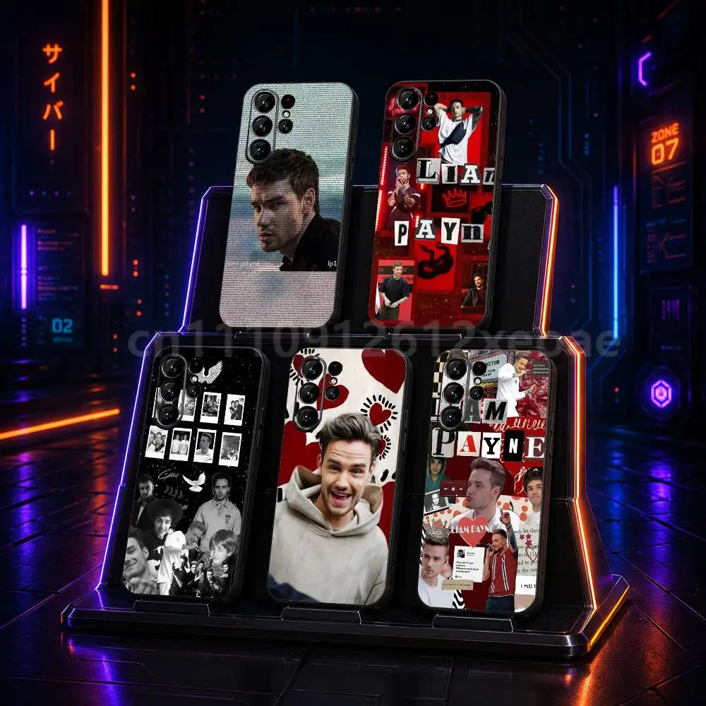 Liam Singer payne Black TPU Shockproof Case For Samsung Galaxy S21 S23 S25 S20 S22 S24 S26 S30 Plus Ultra