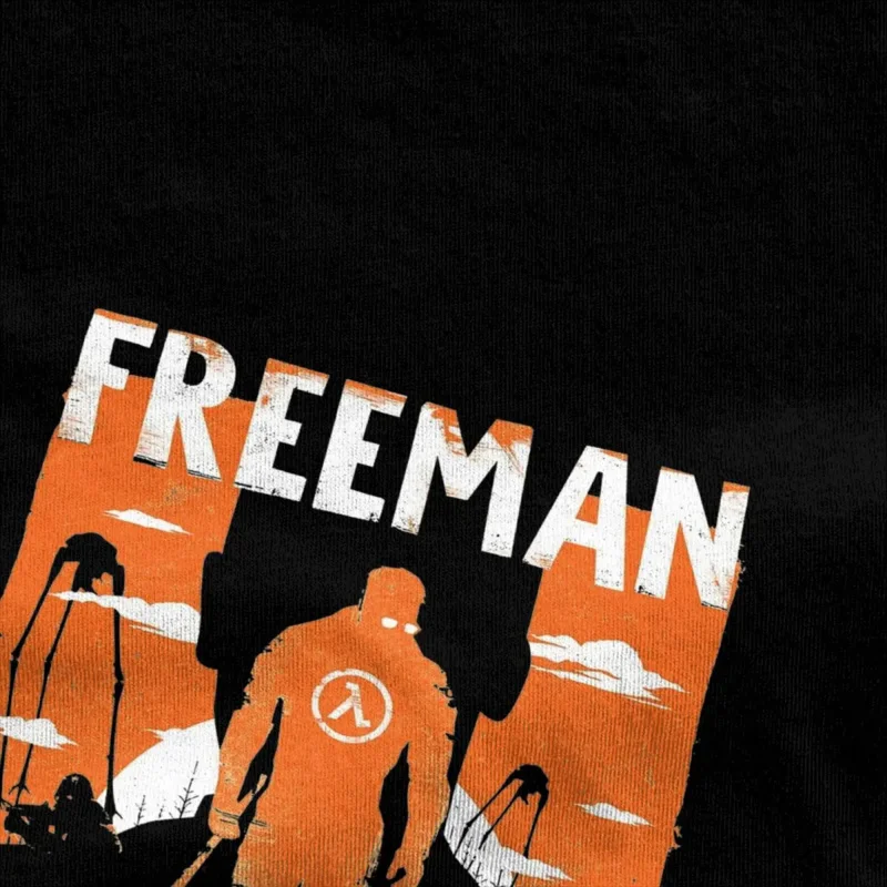 Haikyuu T shirt the Freeman Halflife cotton T-shirts half life trendy cool tshirt men Beach basic casual short sleeve top tees