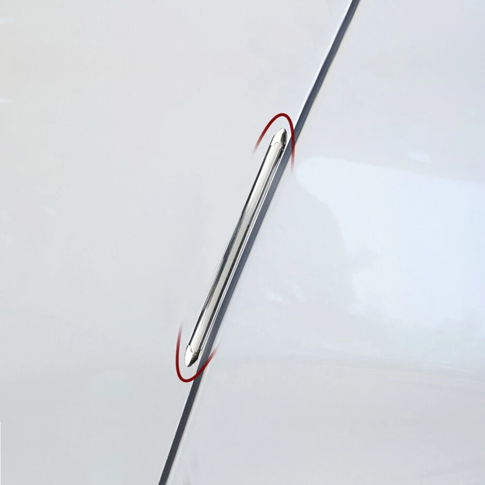 Chrome Bumper Corner Guard Set 4PCS for Cars to Offer Reliable Coverage at Front and Rear Bumper Corner Interfaces