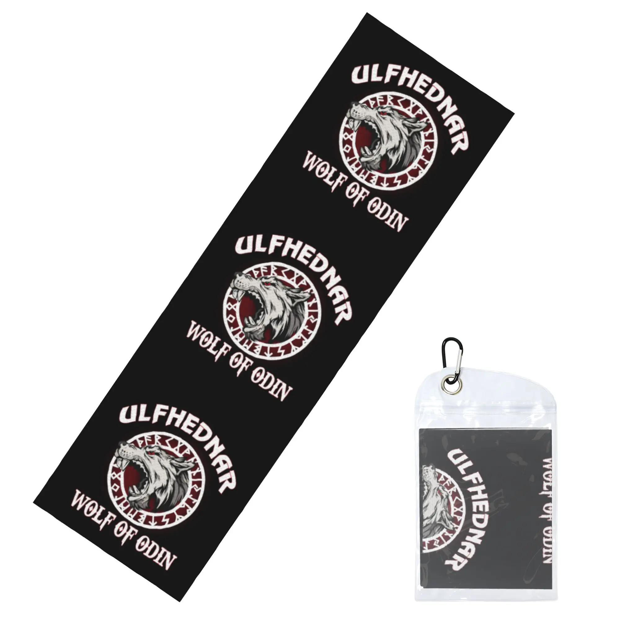 Cold Exercise Towel Norse God Odin Viking Beach Sports Yoga Towel Swimming Camping Towel Refreshing Sports Scarf Face Towels