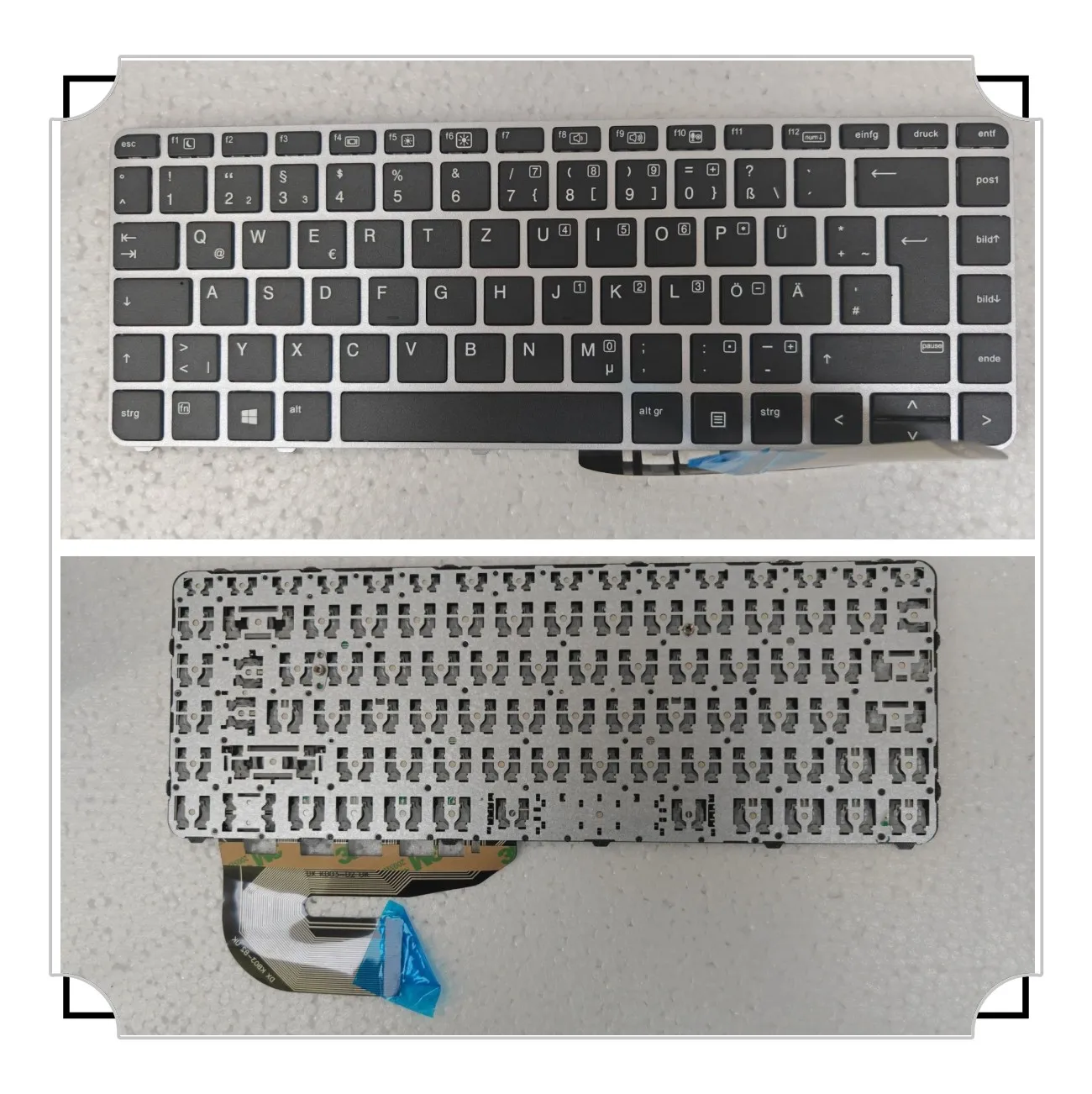 Teclado alemán para HP EliteBook 840 G3 840 G4 848 G3 745 G3 745 G3 ZBOOK 14u G4