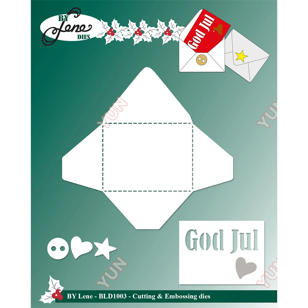 

Christmas 2025 July New by Lene Cutting Embossing Dies Letter with Text Die Hallowmas Cut Dies DIY Scrapbooking Diary Card Mold