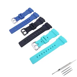 Resin watch band Compatible for Casio BABY-G BA110 111 112 120 130 Men's and women's rubber strap belt buckle watch chain