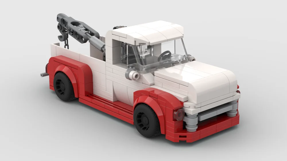 

Строительные блоки MOC, игрушка City Speed Champion для мальчиков и взрослых, рождественский подарок с 303-частями, модель прицепа, автомобиль