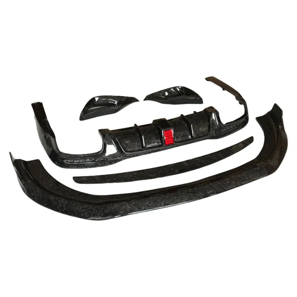W222 Carbon Fiber Bodykit Front Lip, air Vent,  Rear Diffuser, Rear Tips, Rear Spoiler for benz S63 S65 18-22 Facelift