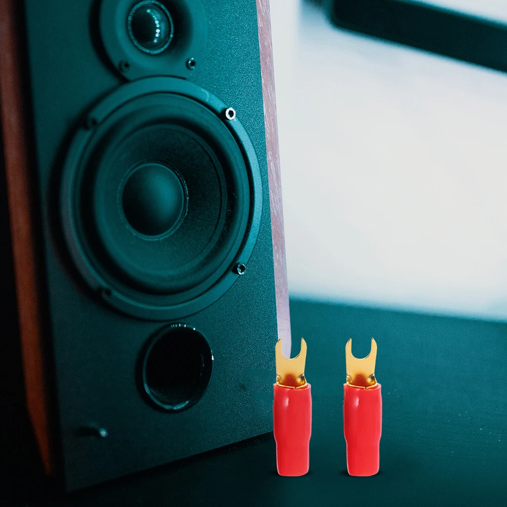 

6Pairs Electrical Connector Terminals Crimp Audio Wire Connectors Kit Insulated for Car Speaker Wire Wiring Modification