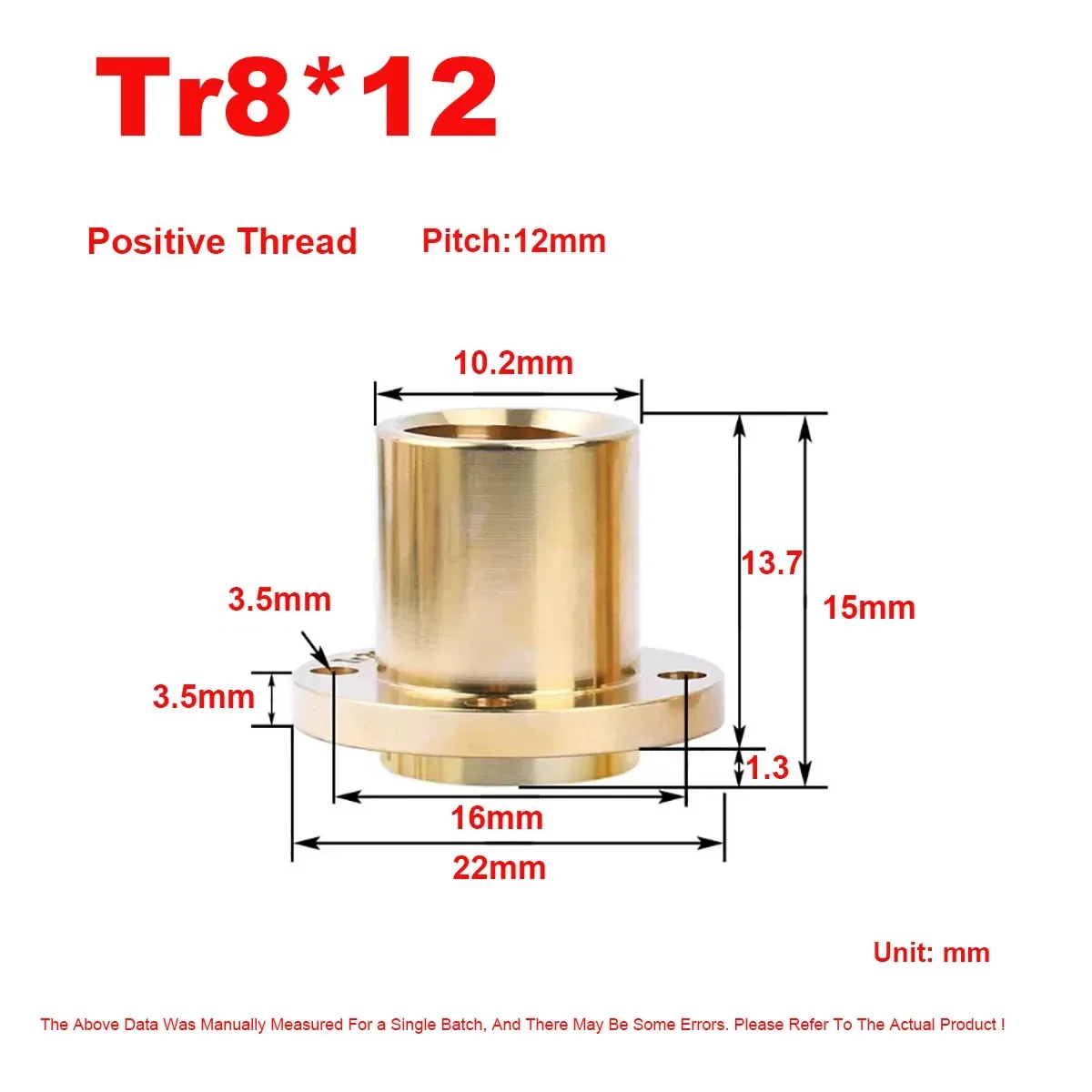 Variant: Tr8X12  1pcs