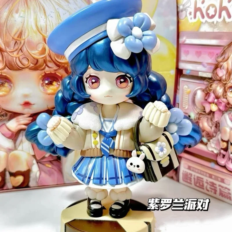 Kokoya 3,0 натуральная поэзия Encounter слепая коробка милый настольный орнамент Коллекционная кавайная игрушка для детей девочек Рождественский подарок