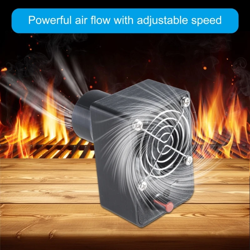 ventilador 60 alimentado por USB com velocidade variável para aplicações internas externas