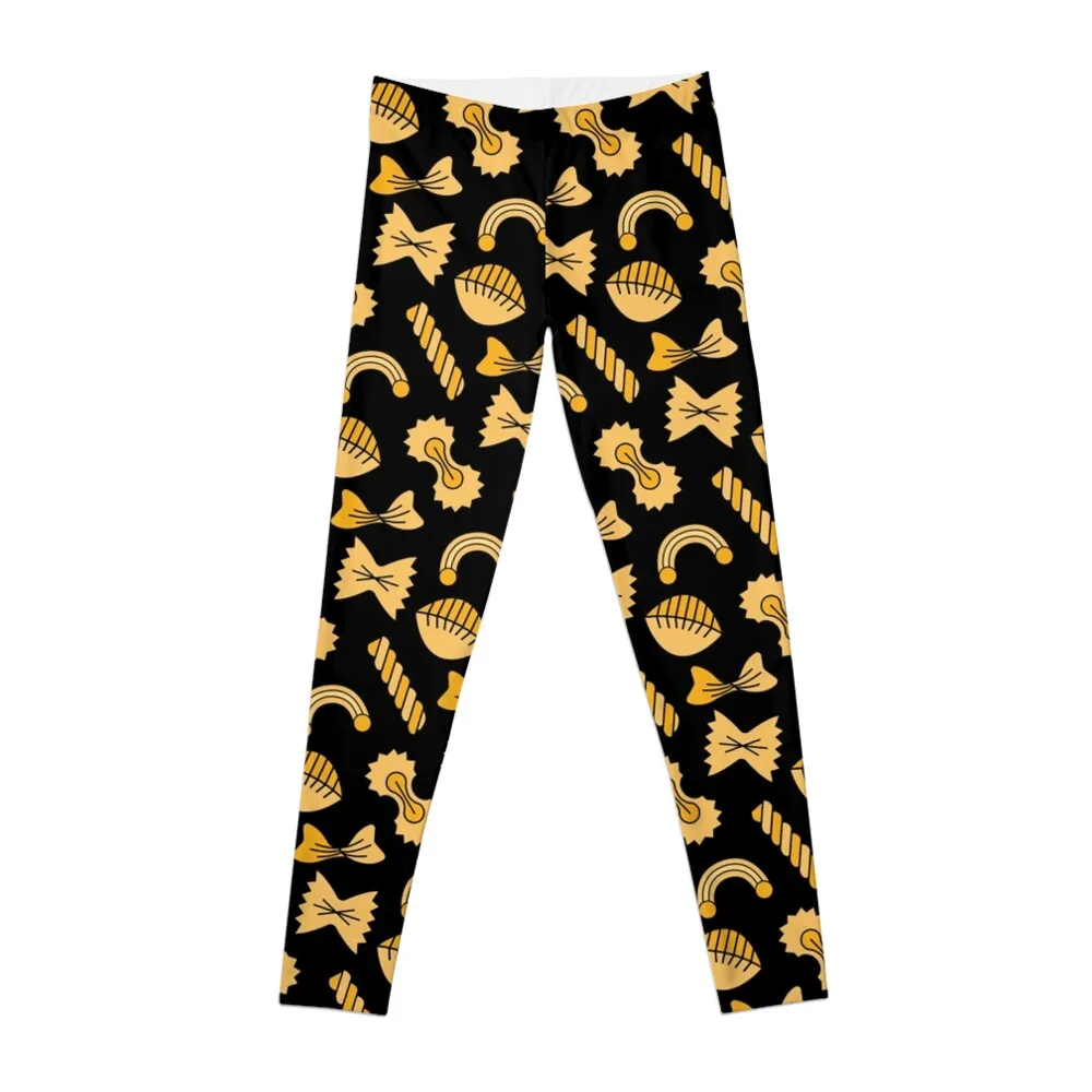 

Pasta pattern. Leggings Tight fitting woman gym pants Womens Leggings