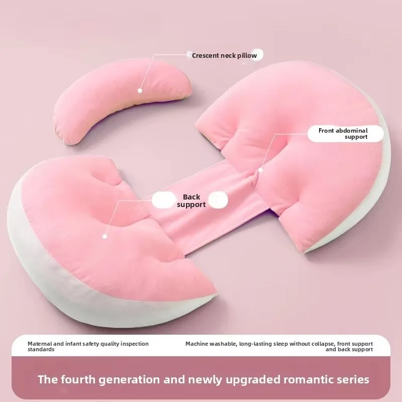 Pregnant Pillow Waist Protection Side Sleeping Pillow Pregnancy Support Breastfeeding Pillow Artifact Pad Baby Accessories