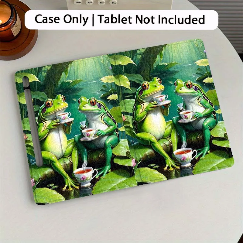 

Cartoon Anime Frog Cute Tablet Case For Samsung Galaxy Tab S7 S8 S9 S10 FE Plus 12.4 13.1 Inch