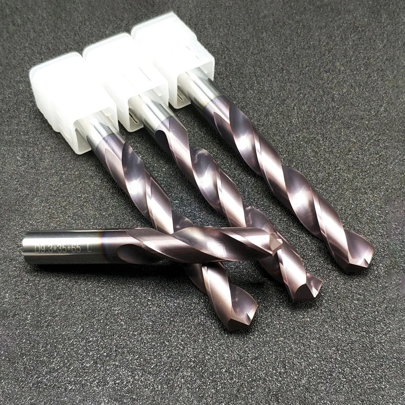 HRC65 Carbide Drill Bits 1-22mm Hard Metal Drills Tungsten Steel Twist Drill Bit For Metalworking CNC Lathe Drilling Tools