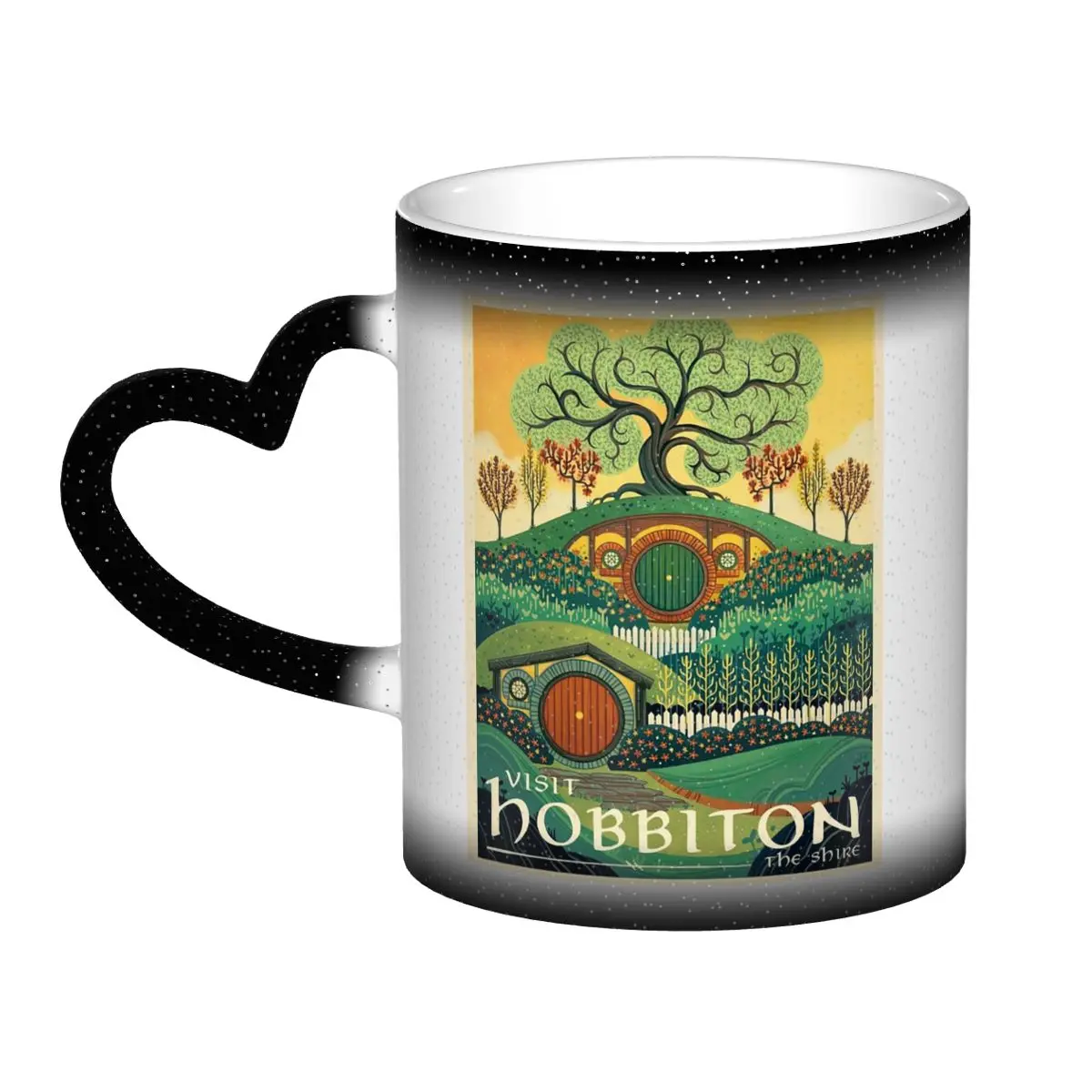 

Плакат Visit The Shine-1, забавные керамические кофейные чашки, чайные кружки, чашка для молока, посуда для напитков, подарки для женщин и мужчин