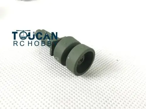 3908 Green Painted Metal Road Wheels W/ Return Rollers For Henglong Modification 1/16 British Challenger II RC Tank TH00513