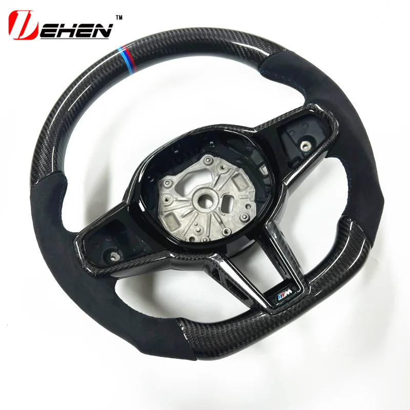 Carbon Fiber Steering Wheel For BMW New 5 6 7 8 series G30 G32 G14 G15 G16 G12 G05 G06 G07   Old Upgrade New 2025 M4 Customized