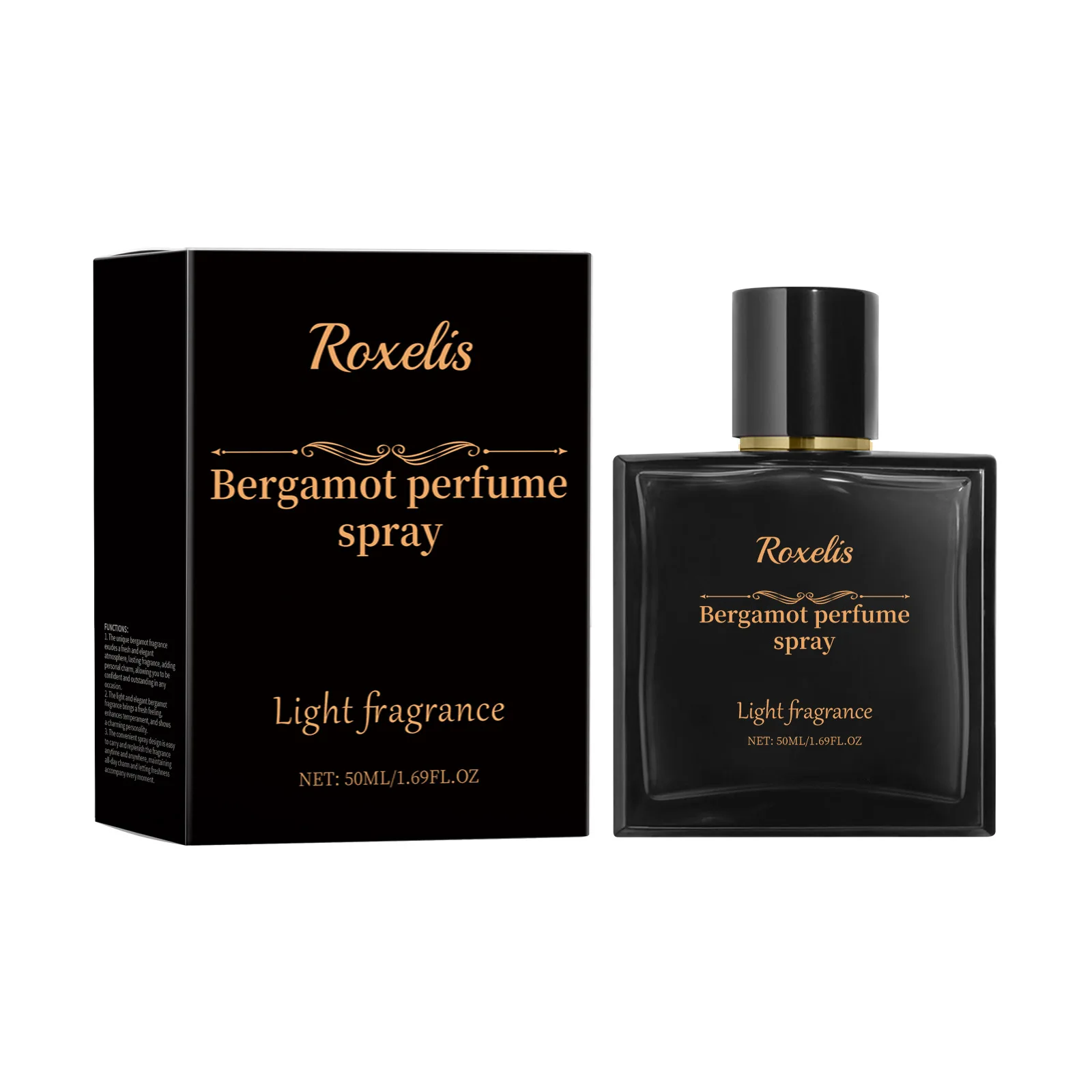 Bergamot Aroma Parfum Natuurlijke Refresh Exudes Charm Fruitgeuren Blijvende Unisex Dating Sfeer Lichte Geur Parfum