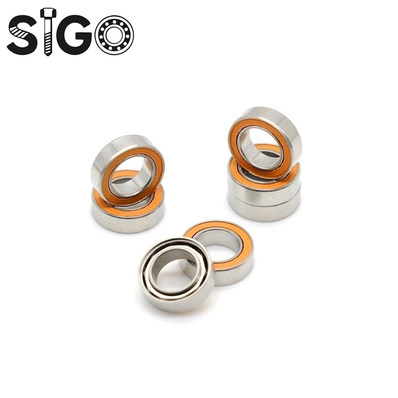 

10PCS SMR106 2RS CB Bearing 6x10x3 Mm ABEC7 Stainless Steel Hybrid Ceramic Bearing DRY Ocean Fishing Reels Ball Bearings SMR106