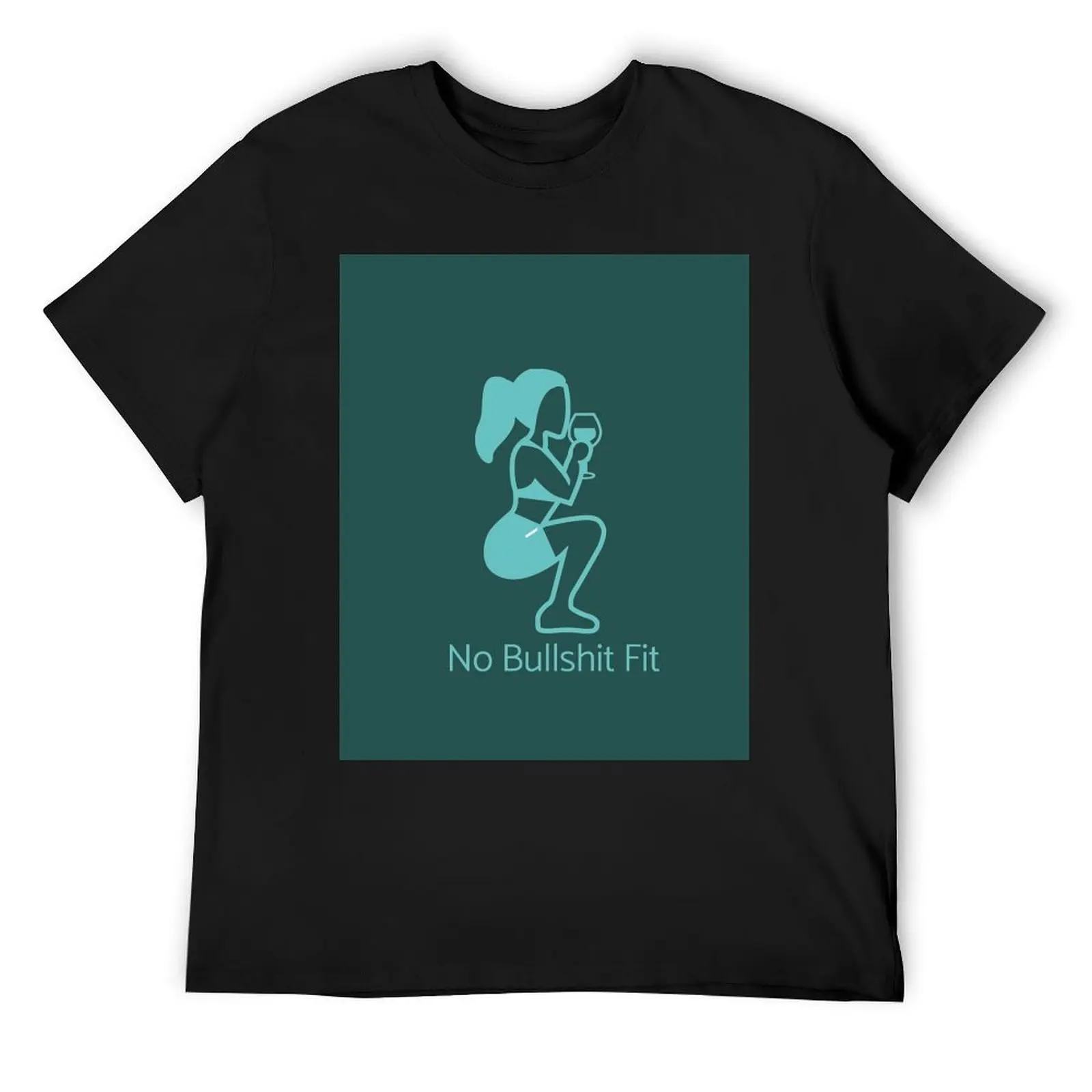 Vulgar NBSF - female, teal logo T-Shirt anime man t shirt fruit of the loom mens t shirts