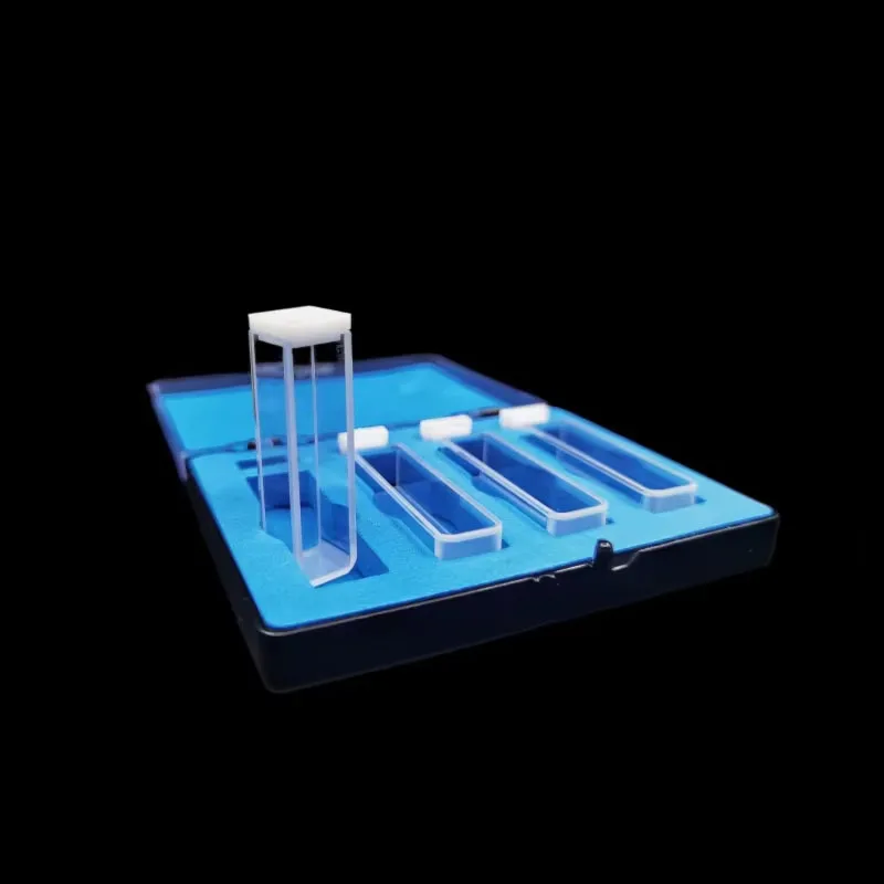 Malvern Cuvette Fluorescence Glass Cuvette 3.5ml Liquid Sample Absorption Cell Light Path 10mm Acid & Alkali Resistance