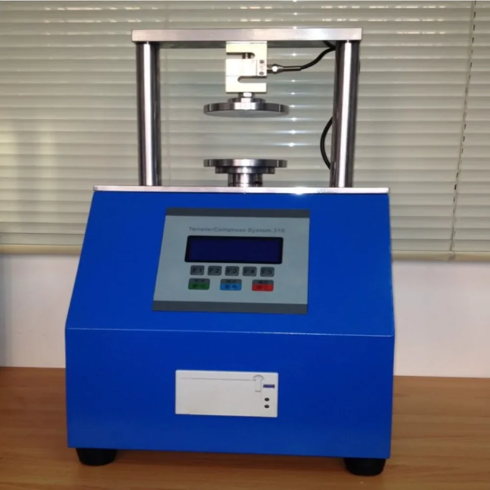 

Машина для испытания на сжатие краев кольцевых изделий, Прибор для проверки прочности краев при сжатии