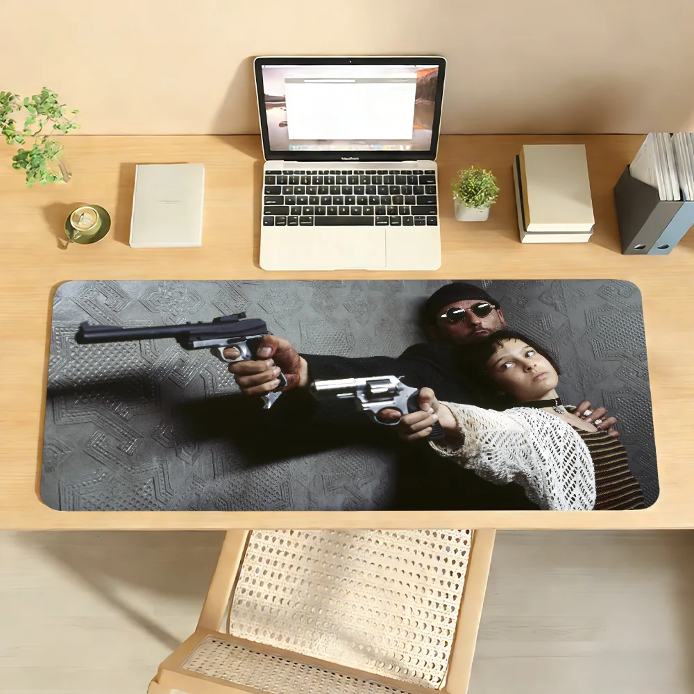 Movie L-Leon P-Professional Mouse Pad Non-slip Locking Edge DeskMat PC Laptop Accessories Rubber Office Keyboard Large Game XXL