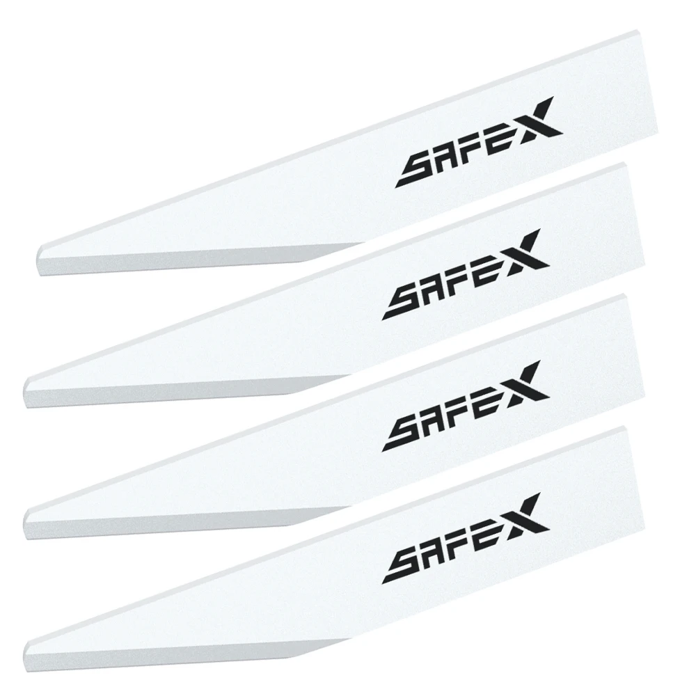 SafeX B107-4 Pen Knife Blade B107 Ceramic Safety Blade Replacement for safex T107/108 utility knife small blades