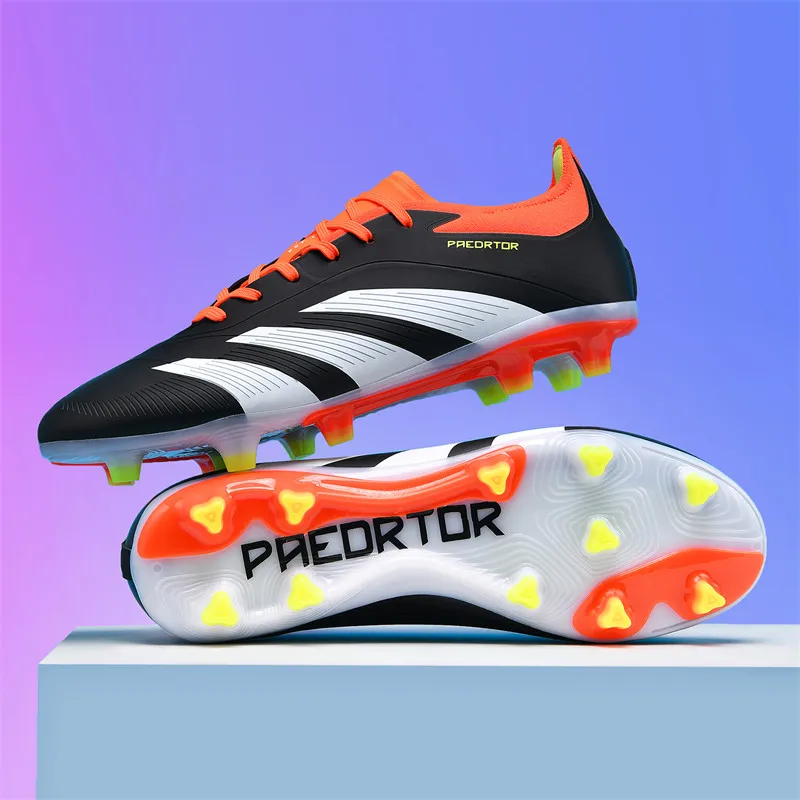 

Professional Men Society Cleats Soccer Shoes Indoor Non Slip Training Football Field Boots Original Outdoor Fast Football Shoes