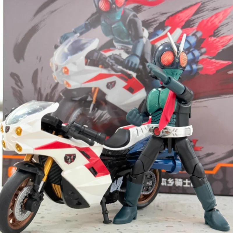 블루키즈 가면라이더 클래식 콤비네이션 1 사이클론 오토바이 수집용 조립 액션 피규어 장난감 어린이 선물