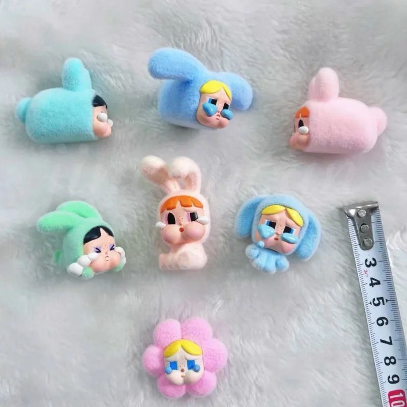 2024 New In Stock Mini Crybaby × Flying Little Police Series Cute And Cute Cubs Handmade Box Toy Gift For Birthday For Children