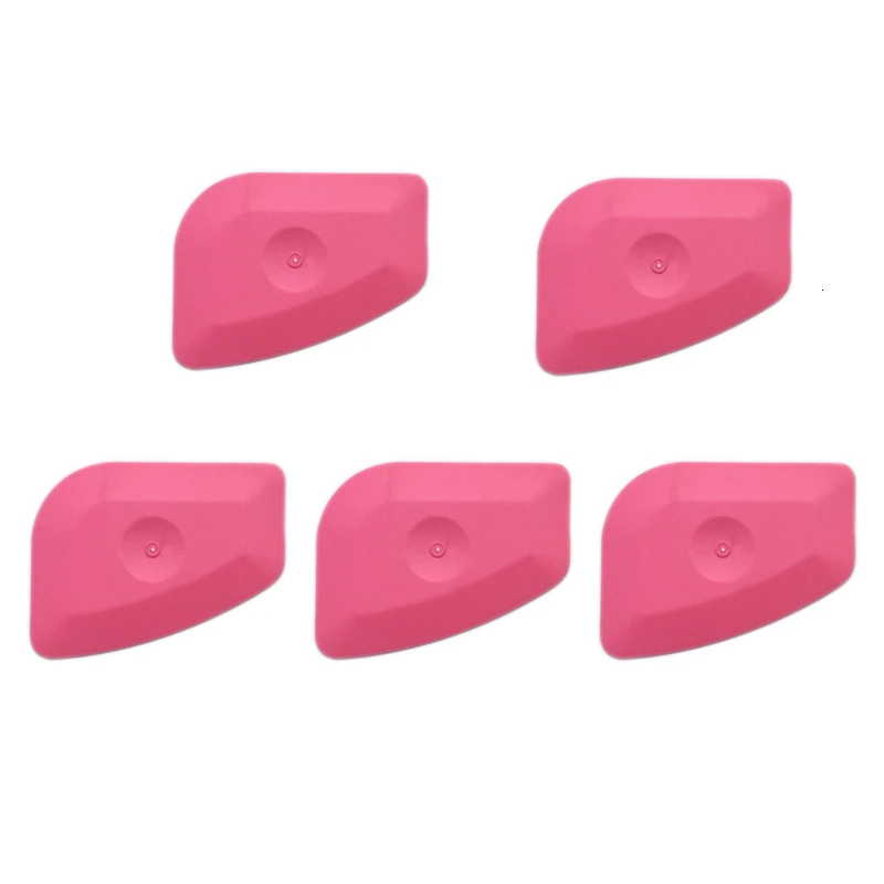 5/10/20pcs Foil Squeegee Vinyl Film Car Wrap Scraper Auto Home Office Car Film Sticker Install Cleaning Window Tints Tool Pink